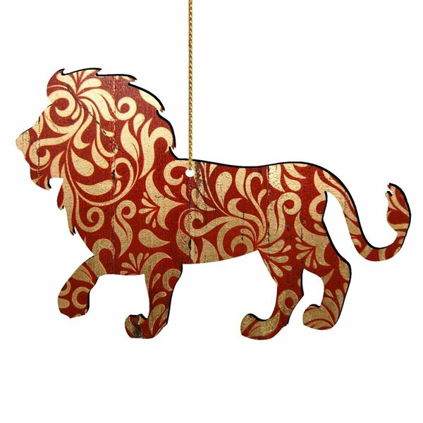 Instrumento Lion Wooden Magnet Wall Decor IN2970377